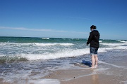 Strand bei Dar�er Ort